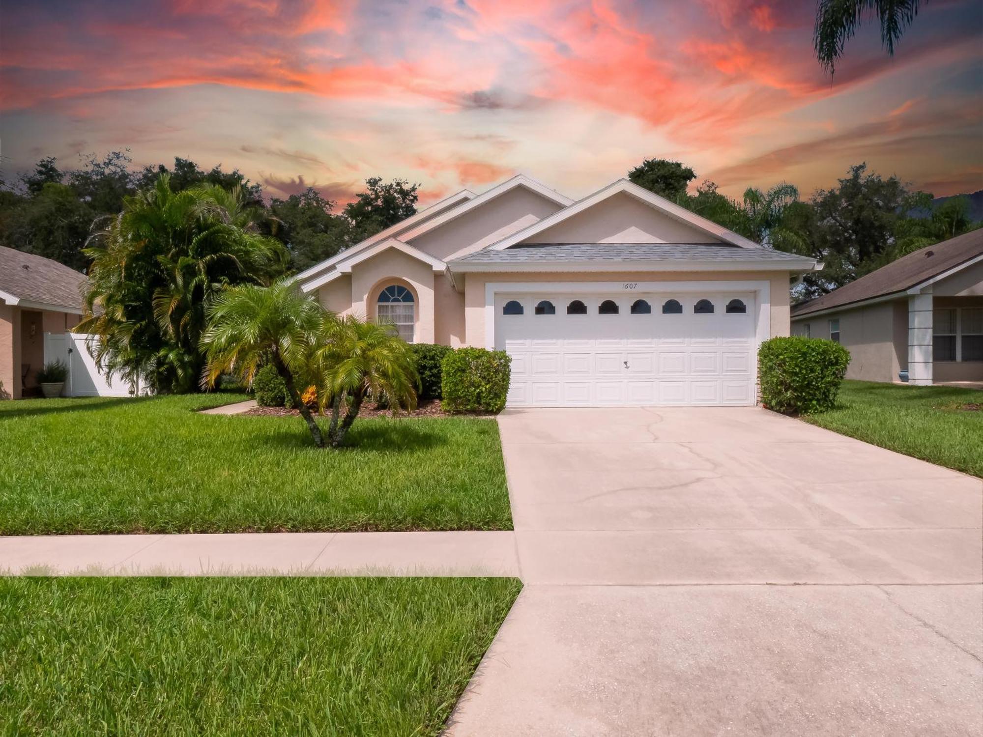Bsv1607 - Amazing 5 Bedroom Home With Free Wifi And Private Pool & Spa Orlando Luaran gambar